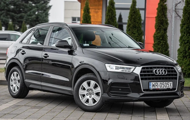 Audi Q3 cena 87500 przebieg: 106000, rok produkcji 2017 z Skoczów małe 436